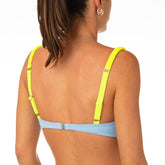 MIX REGGISENO FERRETTO DONNA  CELESTE